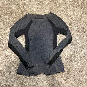 Lululemon workout long sleeve top